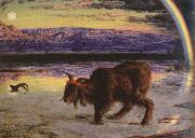 William Holman Hunt the scapegoat Sweden oil painting artist
